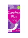 CAREFREE Plus Long wkładki higieniczne bezzapachowe 40szt 