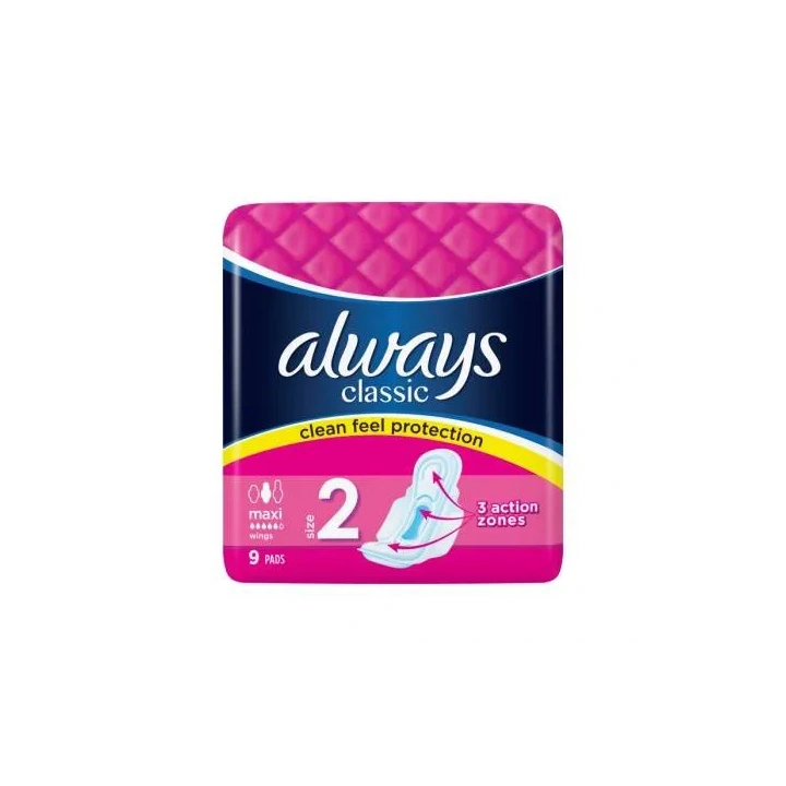 ALWAYS Classic podpaski maxi 9szt
