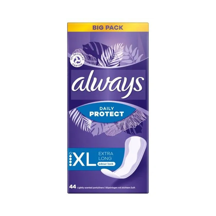 ALWAYS Daily Protect wkładki Extra Long 44szt