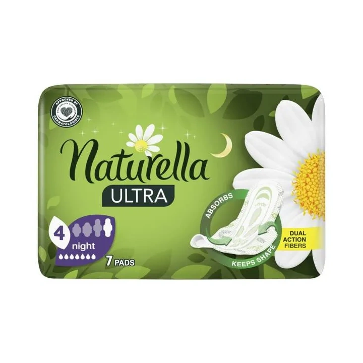 NATURELLA Camomile Ultra Night podpaski higieniczne 7szt