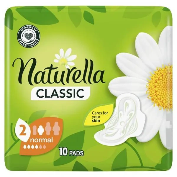NATURELLA Camomile classic podpaski normal skrz. 10szt