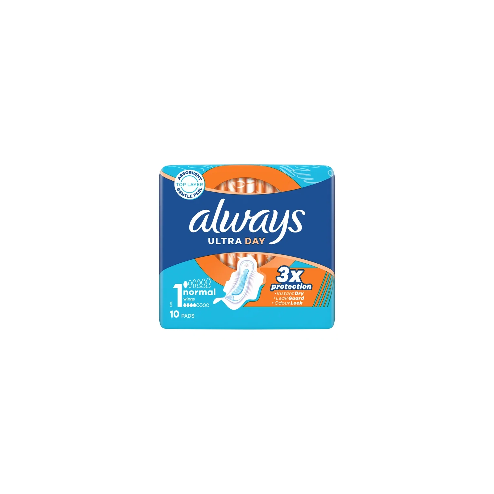 ALWAYS Ultra Normal Plus podpaski ze skrzydełkami 10szt