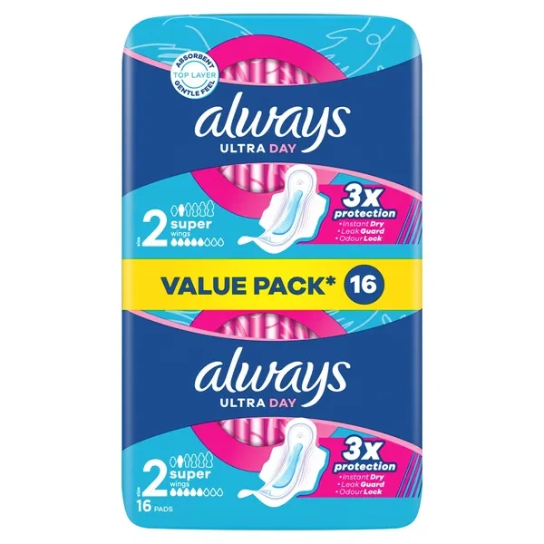 ALWAYS Ultra Super Plus podpaski higieniczne duo 2x8 16szt