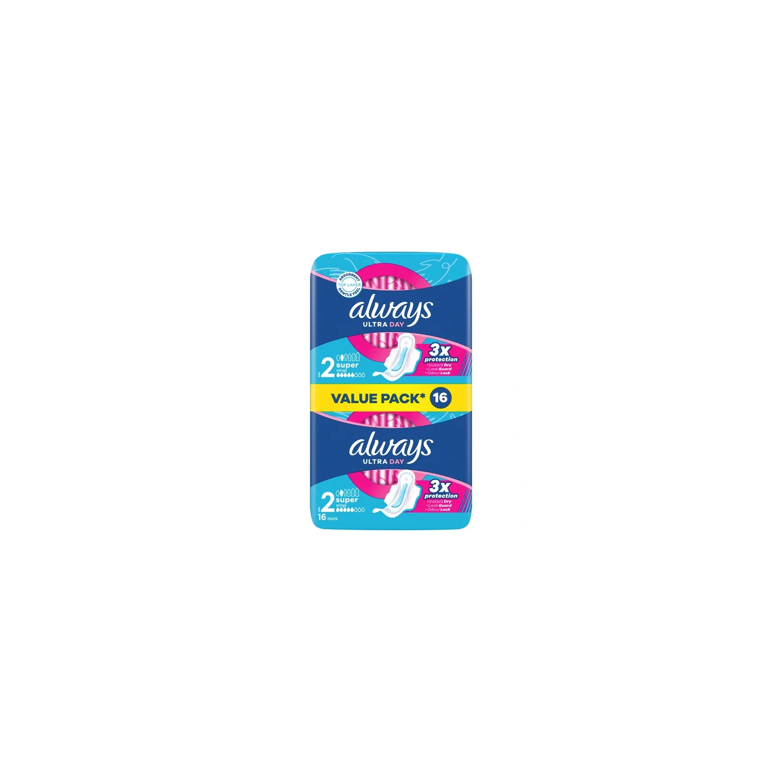 ALWAYS Ultra Super Plus podpaski higieniczne duo 2x8 16szt