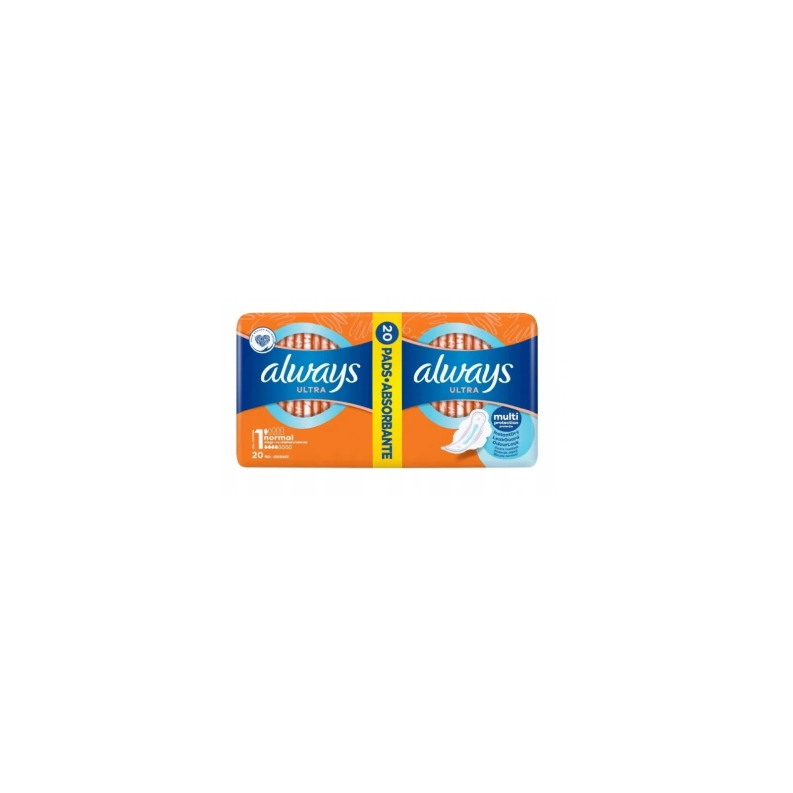 ALWAYS Ultra Normal Plus Duo podpaski ze skrzydełkami 20szt