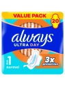 ALWAYS Ultra Normal Plus Duo podpaski ze skrzydełkami 20szt