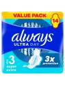 ALWAYS Ultra Day podpaski ze skrzydełkami chłonność 6 2x7szt