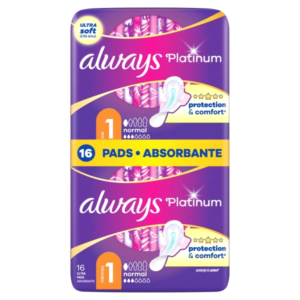 ALWAYS Platinum podpaski ze skrzydełkami chłonność 3 2x8