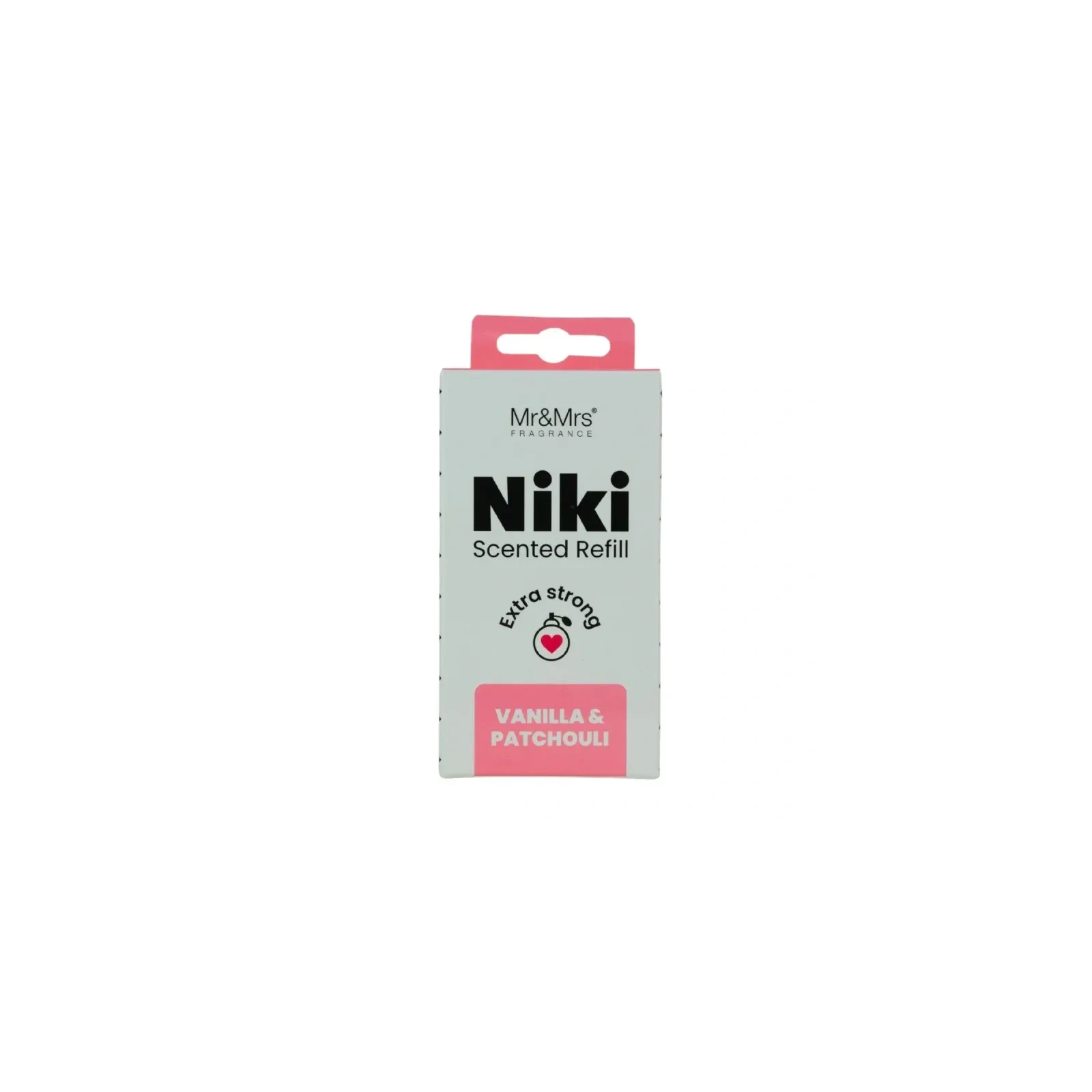 MR&MRS FRAGRANCE Niki uzupełniacz do odświeżacza do auta VANILLA&PATCHOULI 12g
