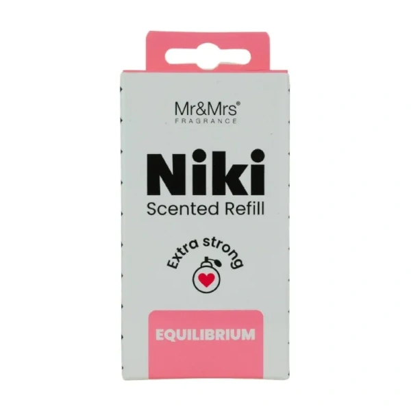 MR&MRS FRAGRANCE Niki uzupełniacz do odświeżacza do auta EQUILIBRIUM 12g
