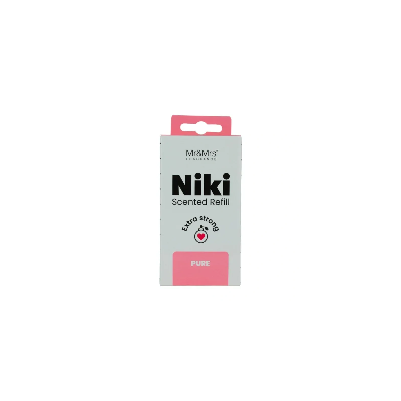 MR&MRS FRAGRANCE Niki uzupełniacz do odświeżacza do auta PURE 12g