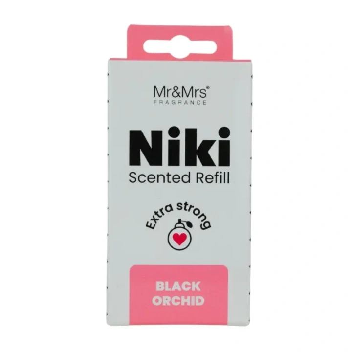 MR&MRS FRAGRANCE Niki uzupełniacz do odświeżacza do auta BLACK ORCHID 12g
