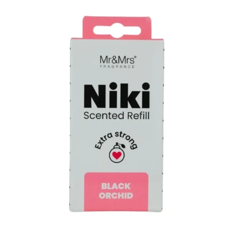 MR&MRS FRAGRANCE Niki uzupełniacz do odświeżacza do auta BLACK ORCHID 12g