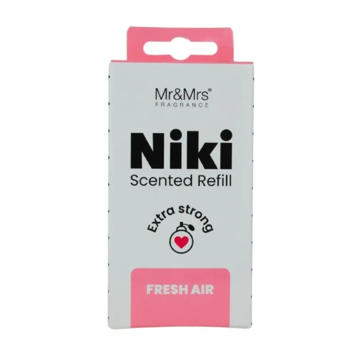MR&MRS FRAGRANCE Niki uzupełniacz do odświeżacza do auta FRESH AIR 12g