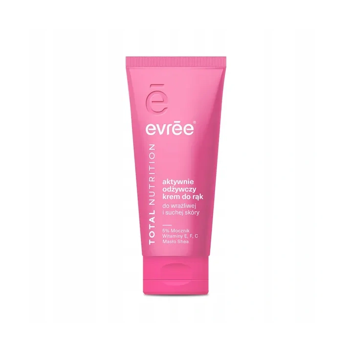 EVREE Total Nutrition intensywnie odżywczy krem do rąk do skóry wrażliwej 75ml