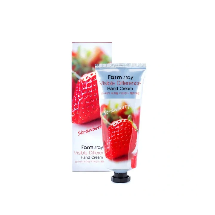 FARMSTAY Visible Difference krem do rąk Strawberry 100ml