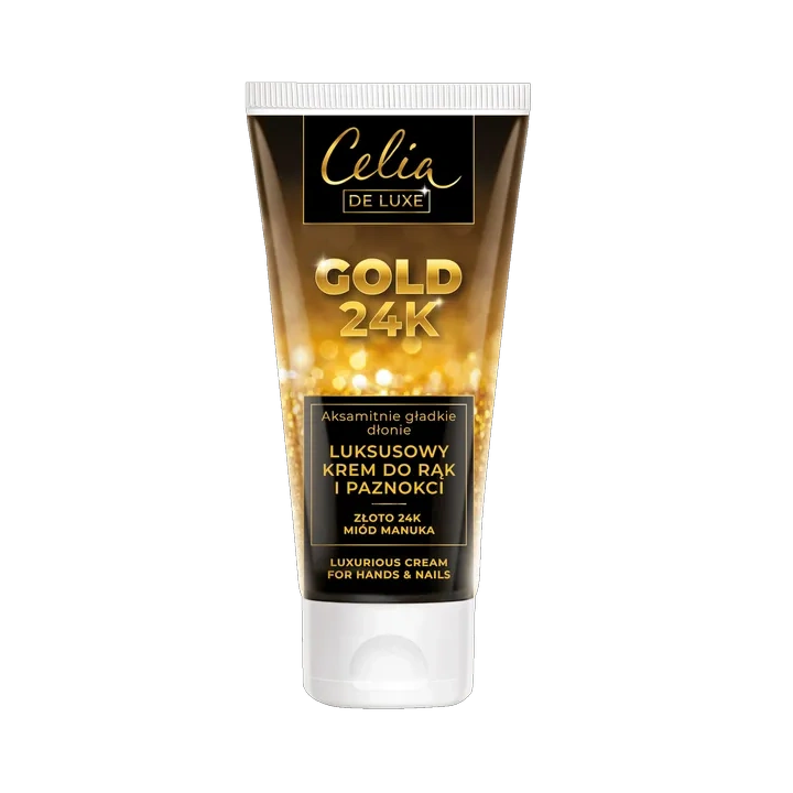 CELIA De Luxe Gold 24k luksusowy krem do rąk 80ml