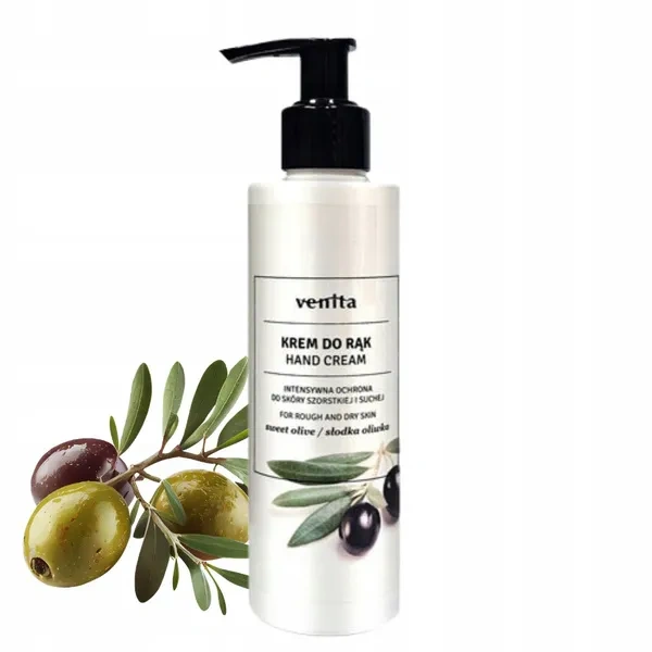 Venita VENITA Hand Cream krem do rąk intensywna ochrona Słodka Oliwka 200ml — Składniki i ocena