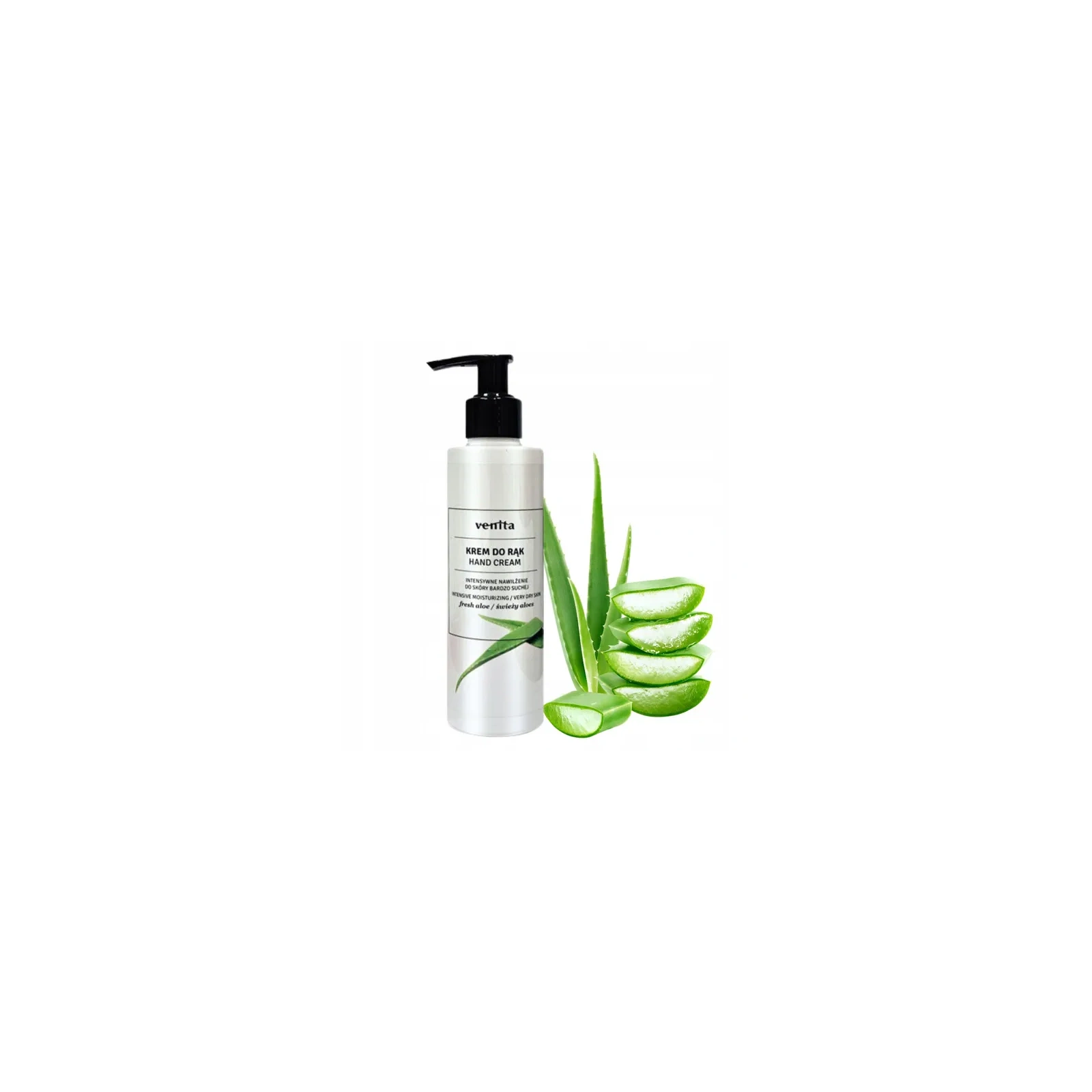VENITA Hand Cream krem do rąk intensywne nawilżenie Świeży Aloes 200ml