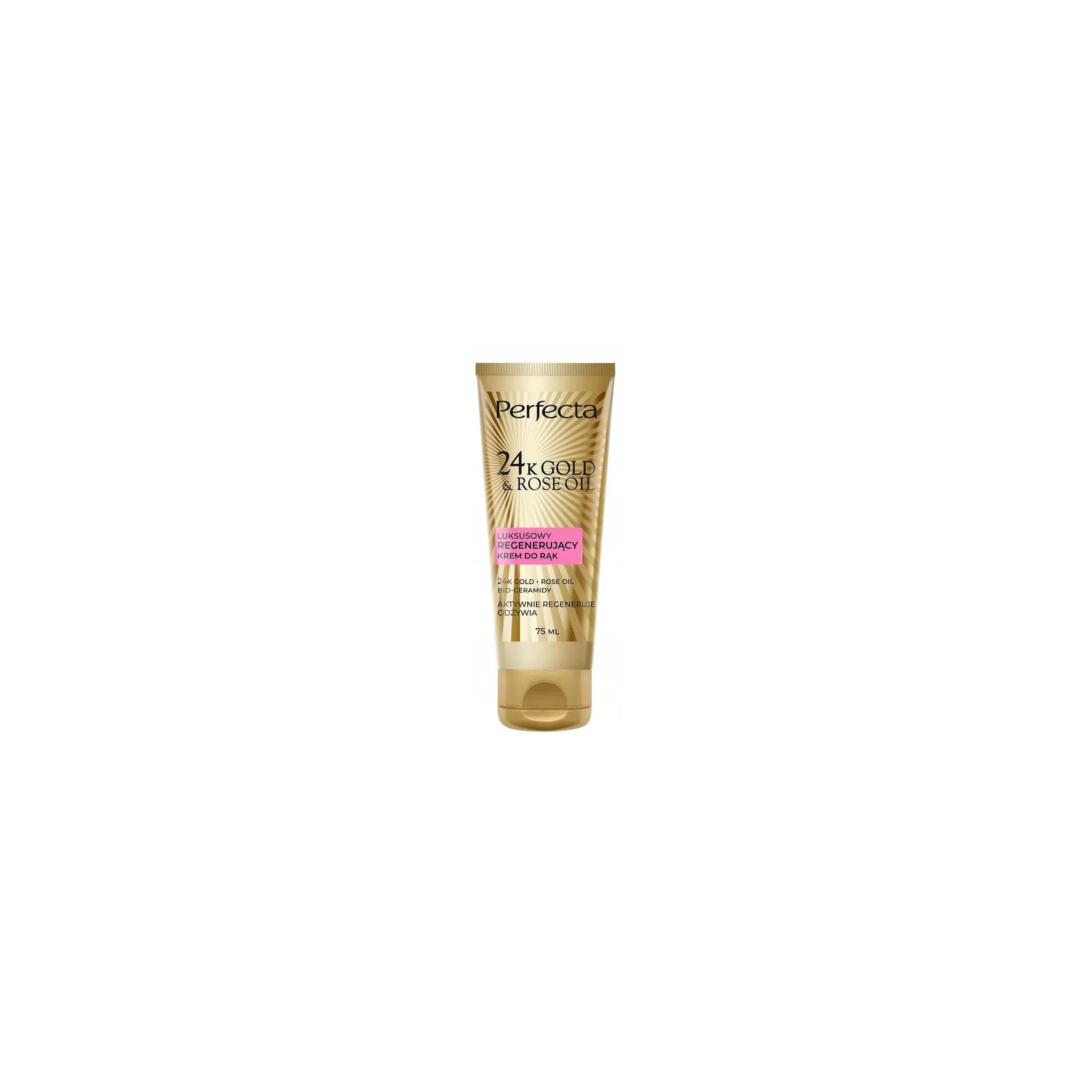 DAX PERFECTA 24k Gold & Rose Oil krem do rąk regenerujący 75ml