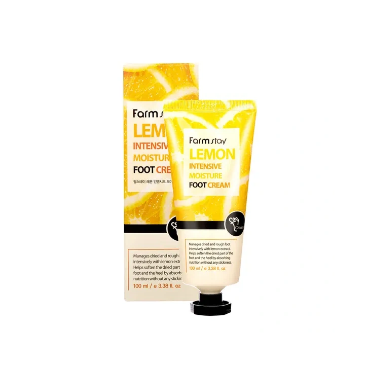 FARMSTAY Visible Difference krem do stóp nawilżający Lemon 100ml 
