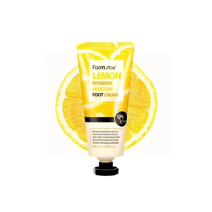 FARMSTAY Visible Difference krem do stóp nawilżający Lemon 100ml 