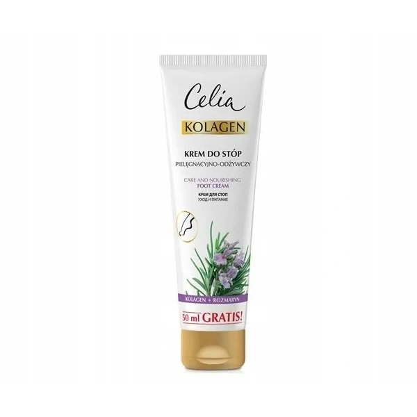 CELIA Kolagen pielęgnacyjno-odżywczy krem do stóp Rozmaryn 125ml