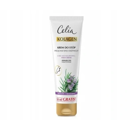 CELIA Kolagen pielęgnacyjno-odżywczy krem do stóp Rozmaryn 125ml