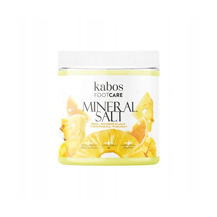 KABOS Foot Care sól do stóp mineralna Tropical Touch 250g 