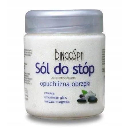 BINGOSPA Sól do stóp opuchlizna i obrzęki 550g