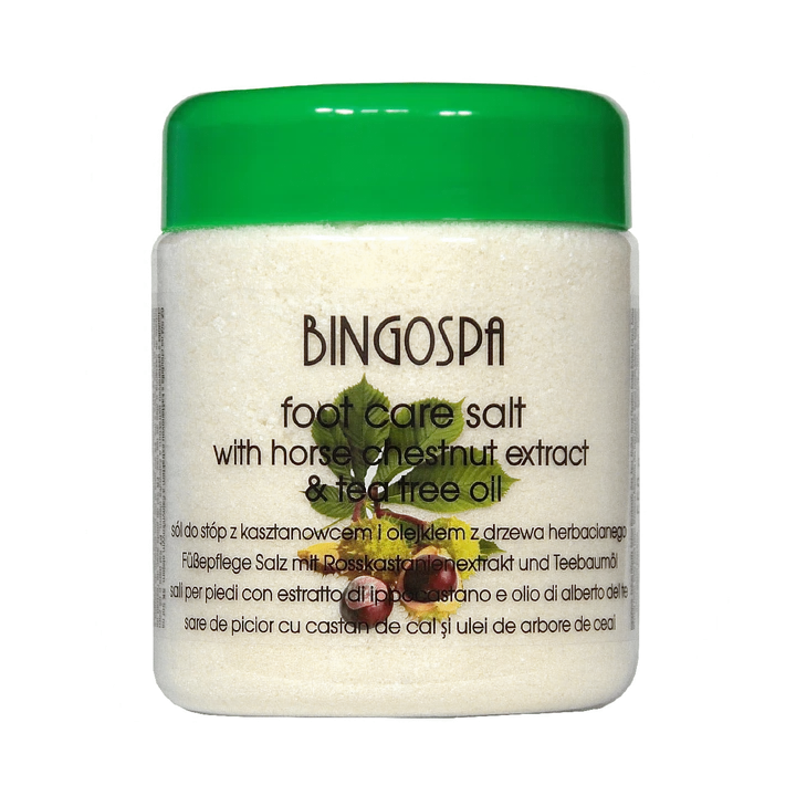 BingoSpa Sól do stóp z ekstraktem z Kasztanowca 550g