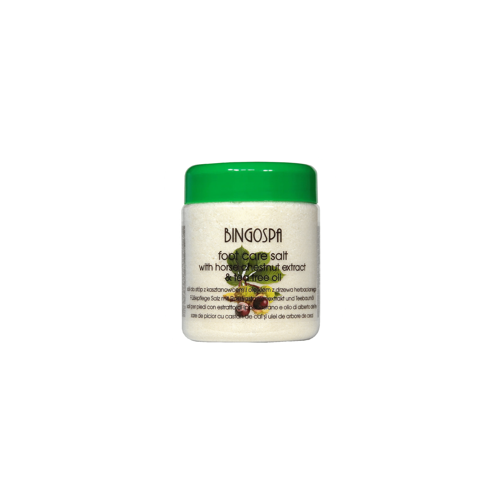 BingoSpa Sól do stóp z ekstraktem z Kasztanowca 550g