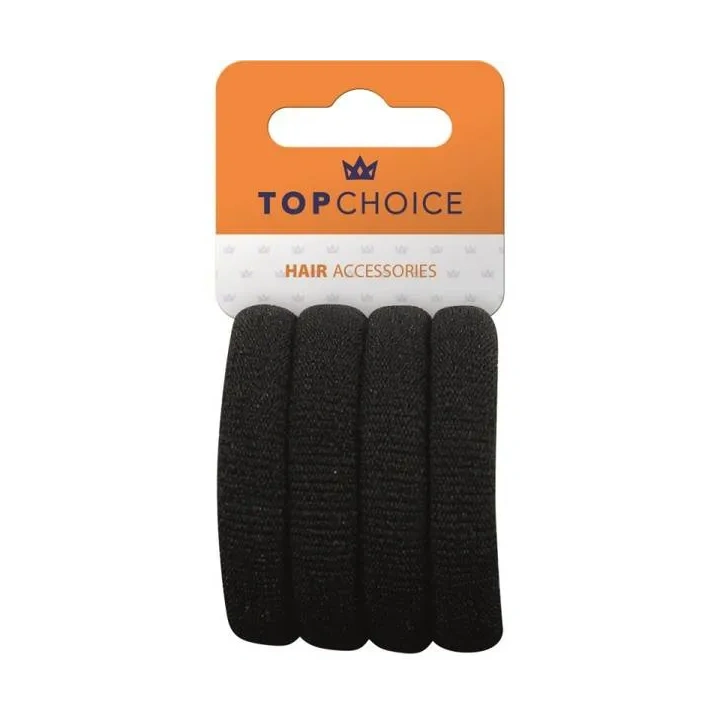 TOP CHOICE gumki do włosów 4szt 22586