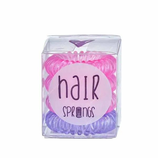 ORGANIC SHOP Hair Springs gumki do włosów 3+1