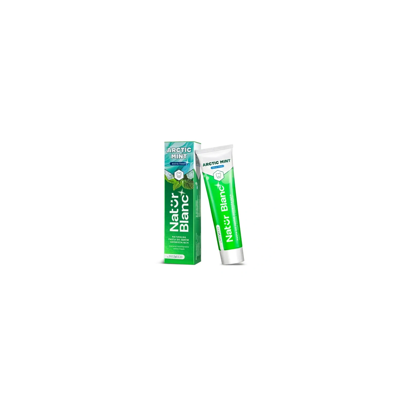 SYLVECO Natur Blanc pasta do zębów odświeżająca Arctic Mint 100ml