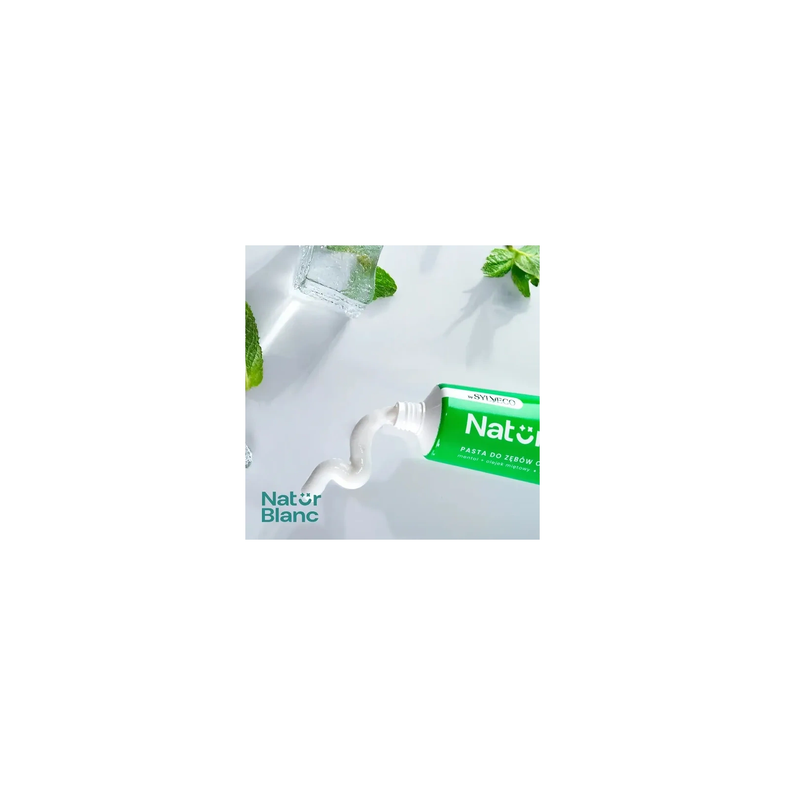 SYLVECO Natur Blanc pasta do zębów odświeżająca Arctic Mint 100ml