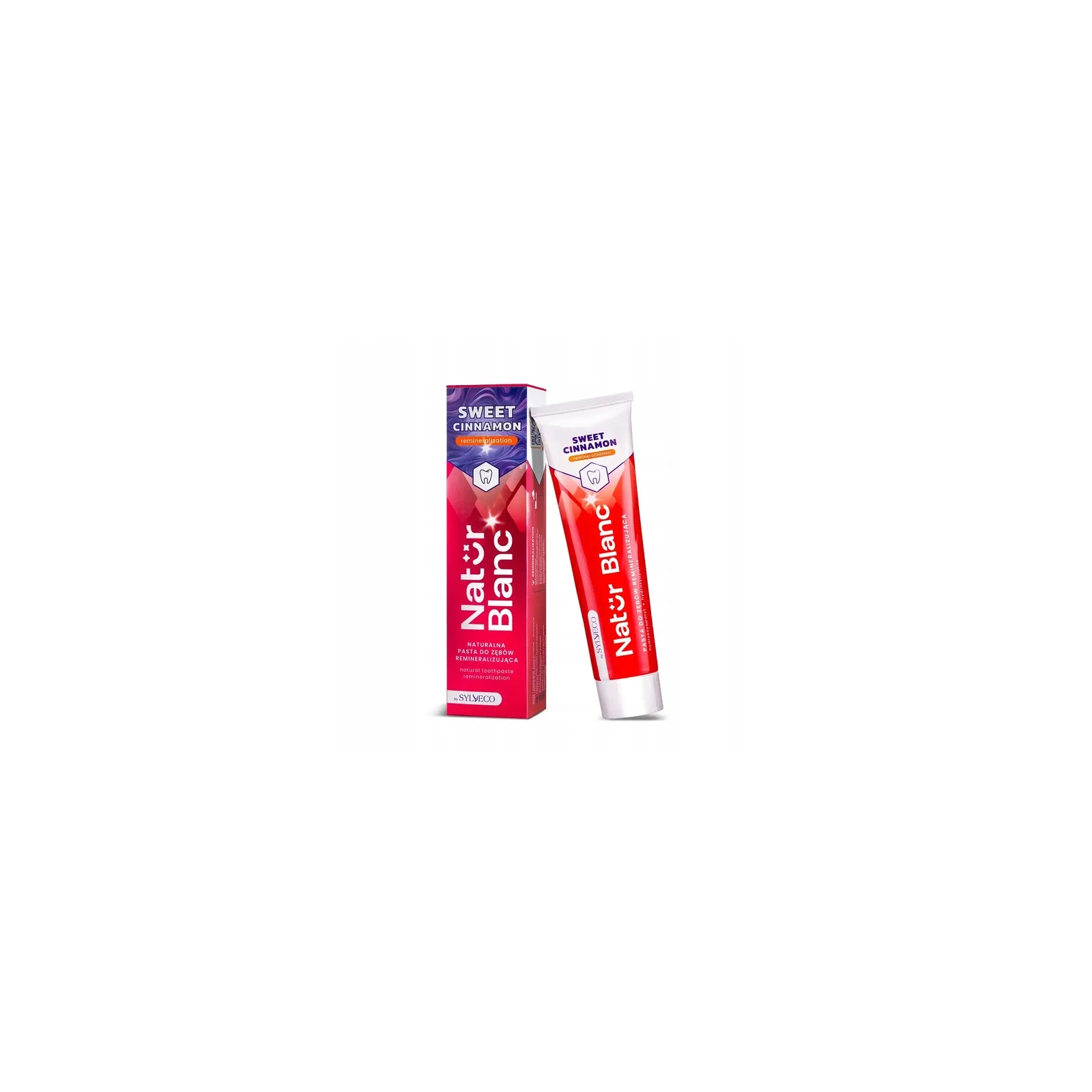 SYLVECO Natur Blanc pasta do zębów reminalizująca Sweet Cinamon 100ml
