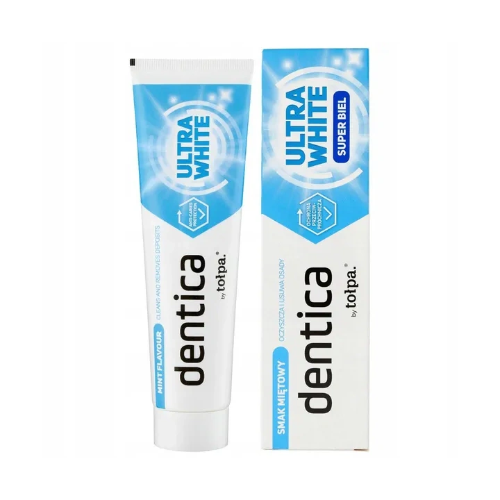 TOŁPA Dentica pasta do zębów miętowa Ultra White 100ml