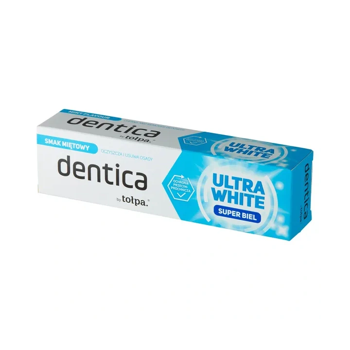 TOŁPA Dentica pasta do zębów miętowa Ultra White 100ml