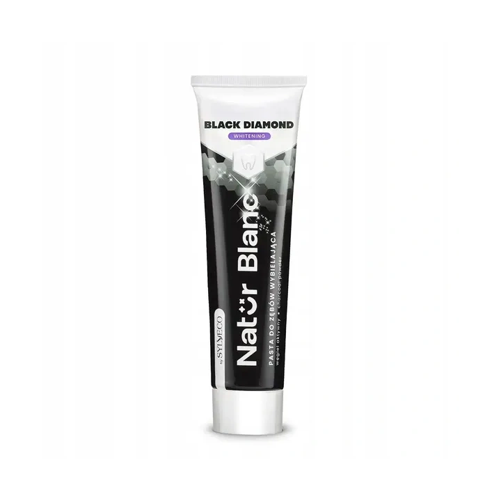 SYLVECO Natur Blanc pasta do zębów wybielająca Black Diamond 100ml 