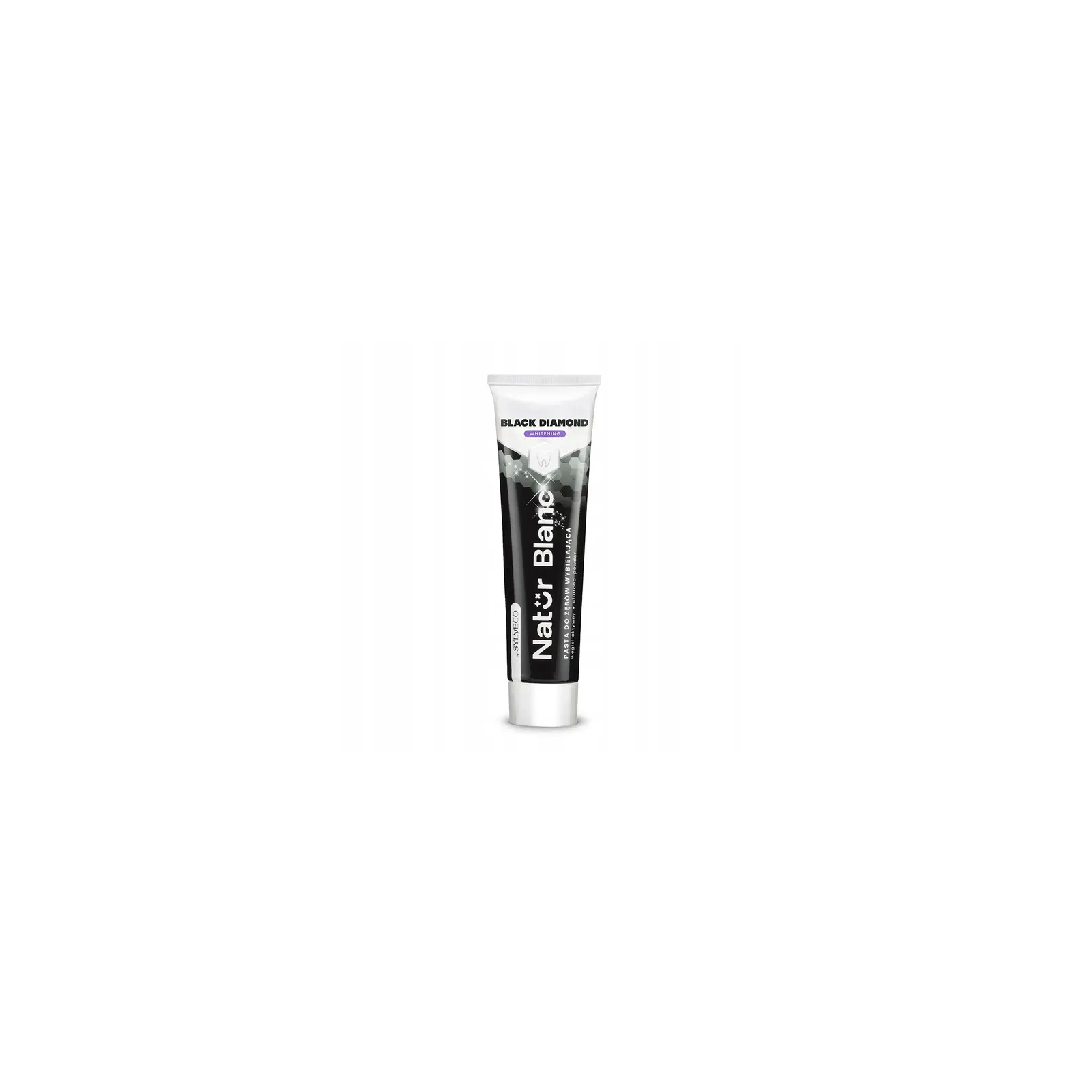 SYLVECO Natur Blanc pasta do zębów wybielająca Black Diamond 100ml 