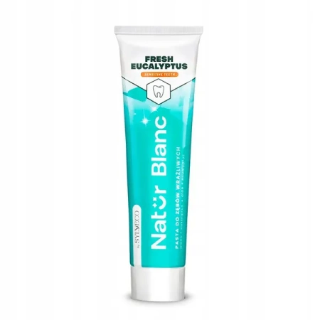 SYLVECO Natur Blanc pasta do zębów wrażliwych Fresh Eucalyptus 100ml 