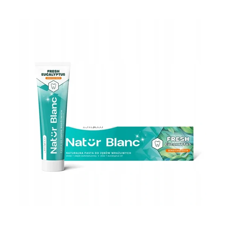 SYLVECO Natur Blanc pasta do zębów wrażliwych Fresh Eucalyptus 100ml 