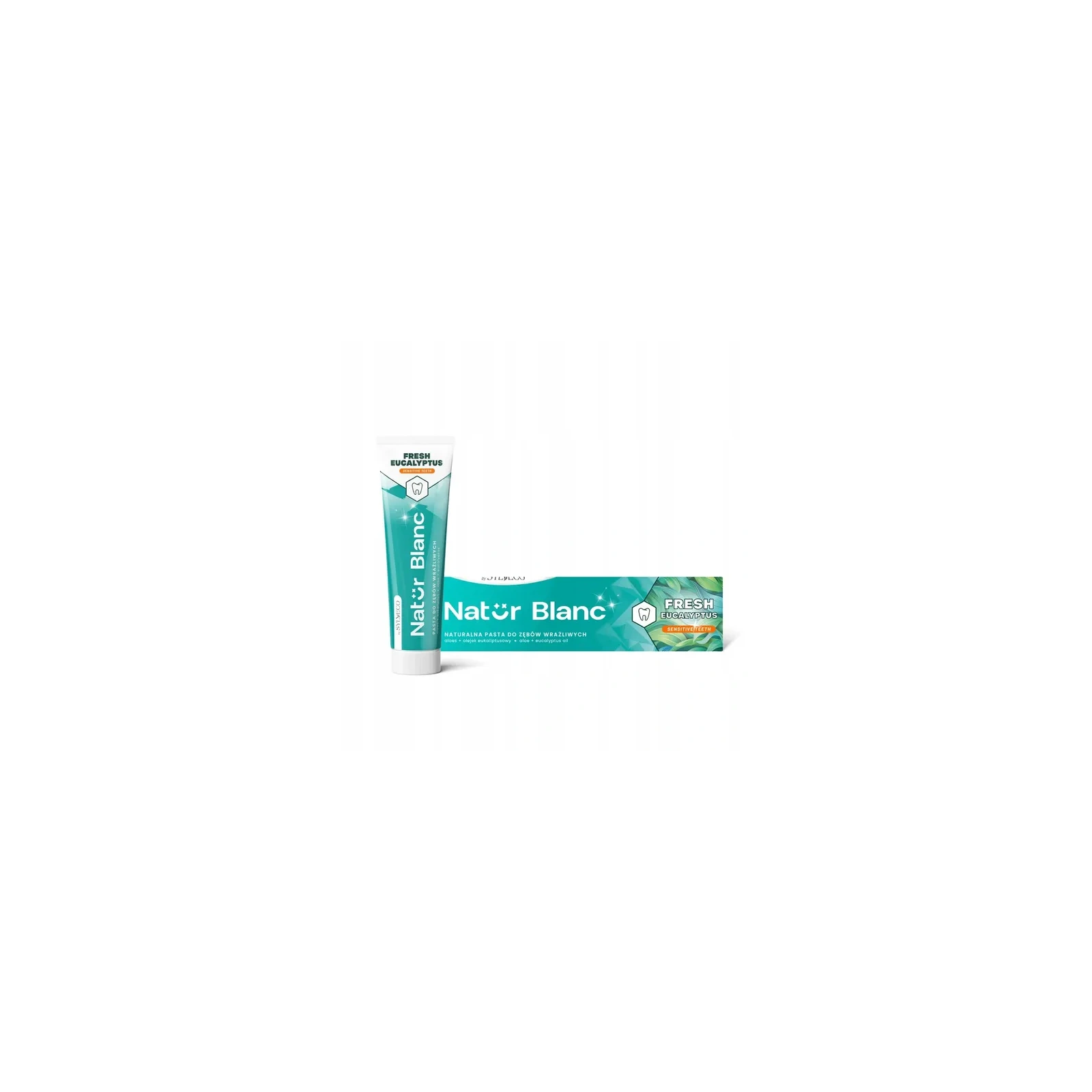 SYLVECO Natur Blanc pasta do zębów wrażliwych Fresh Eucalyptus 100ml 