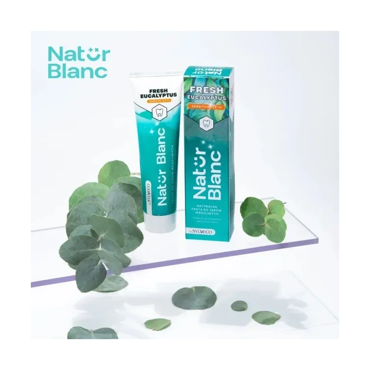 SYLVECO Natur Blanc pasta do zębów wrażliwych Fresh Eucalyptus 100ml 