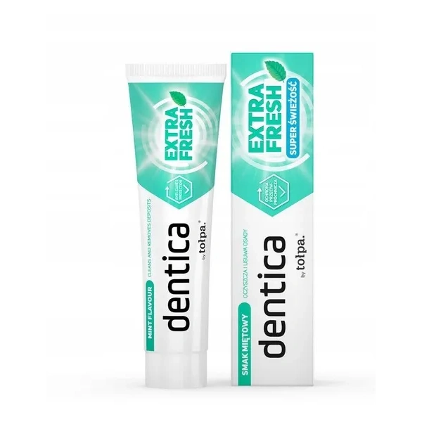 Tołpa TOŁPA Dentica pasta do zębów miętowa Extra Fresh 100ml — Inhaltsstoffe i ocena
