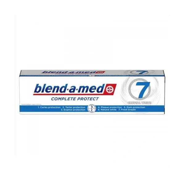 BLEND-A-MED Complete Protect 7 pasta do zębów Crystal White 75ml