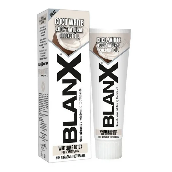 BLANX Coco White pasta do zębów wybielająca 75ml