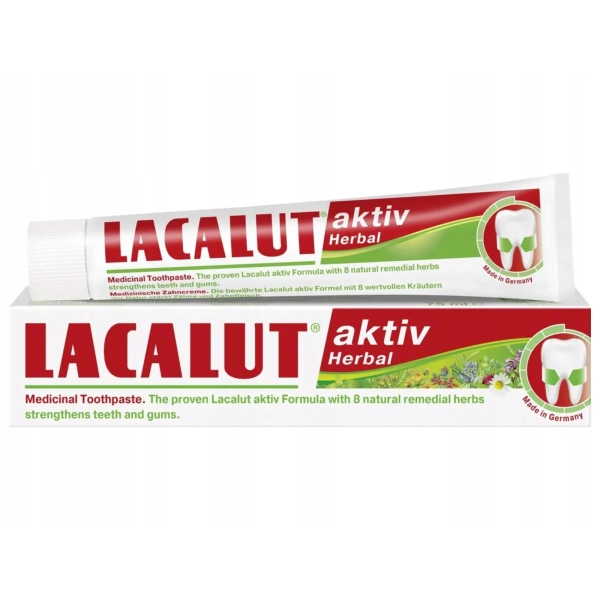 LACALUT Aktiv Herbal pasta do zębów 75ml