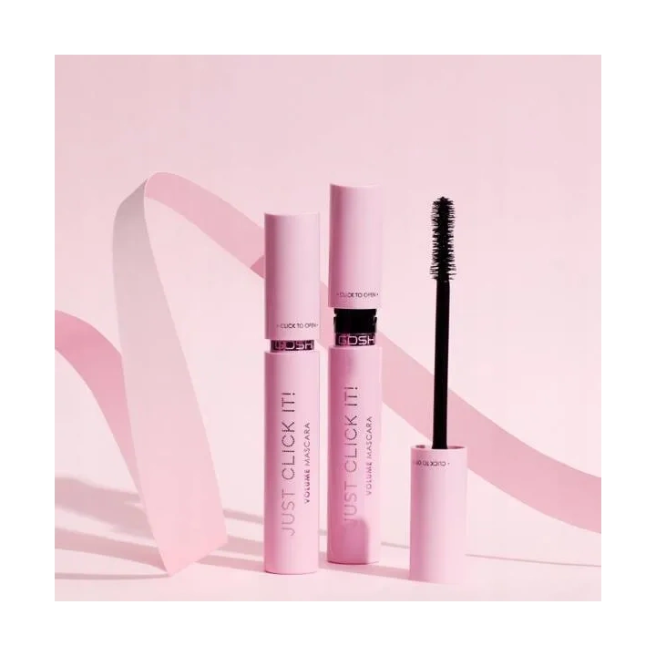 GOSH Just Click It! Volume Mascara tusz do rzęs 001 Extreme Black 10ml 